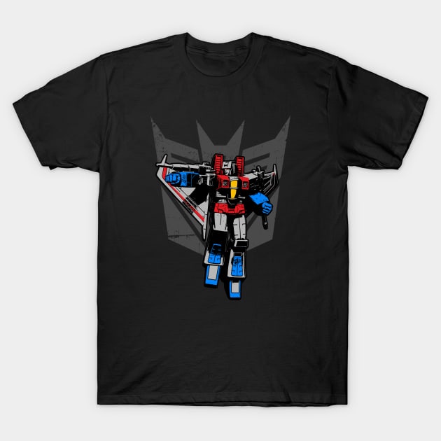 STARSCREAM - Big Decepticon T-Shirt by ROBZILLA